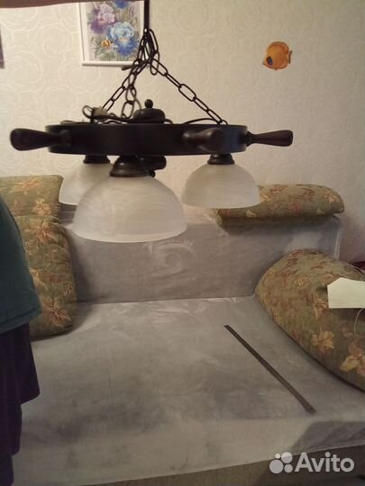 Люстра подвесная потолочная