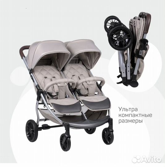 Коляска для двойни (погодок), (Братск,Тайшет,Канск