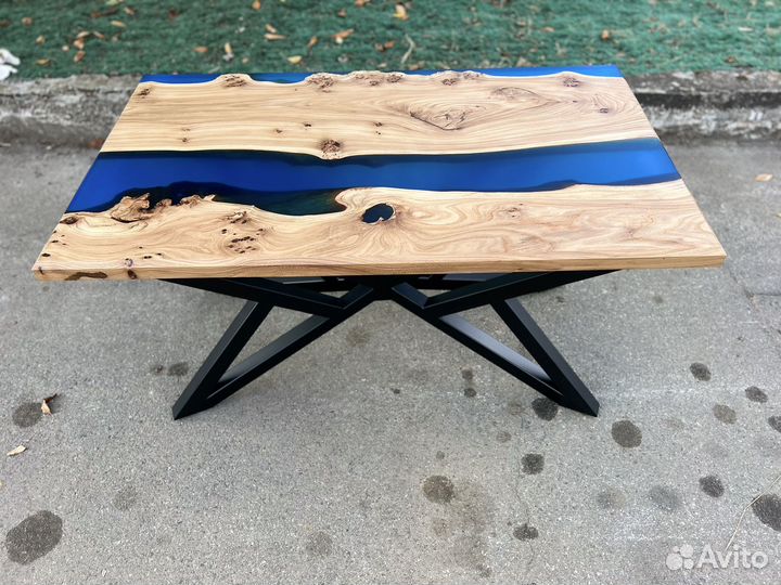 Стол лофт из массива карагача