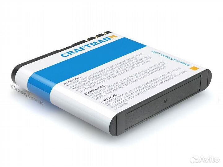 Аккумулятор BP-6MT для Nokia N81, E51, N81 8GB