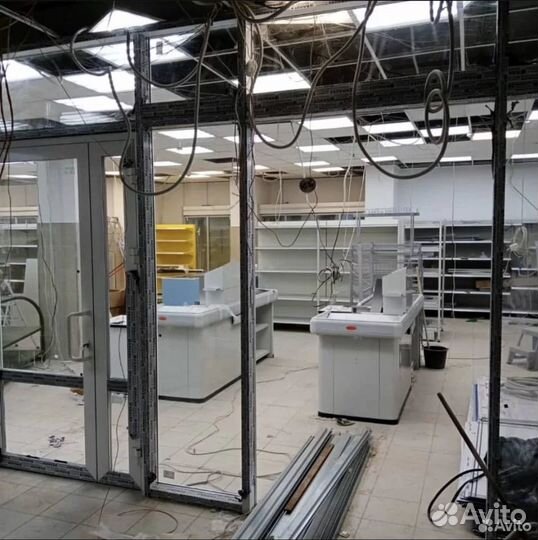 Алюминиевые входные группы, перегородки, витражи