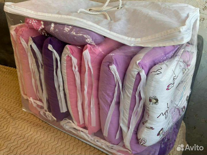 Бортики в кроватку