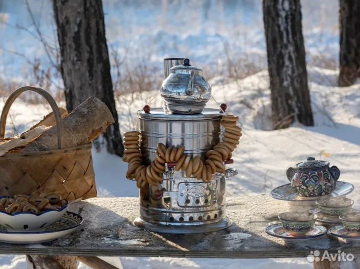 Самовар на дровах