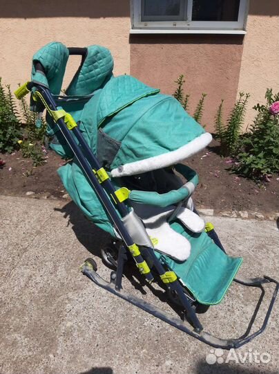 Санки коляска ника 7 8