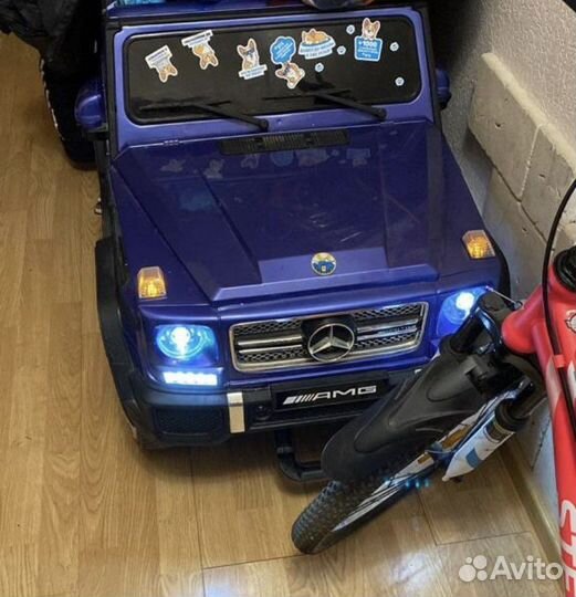 Детский электромобиль бу Mercedes (Гелик)