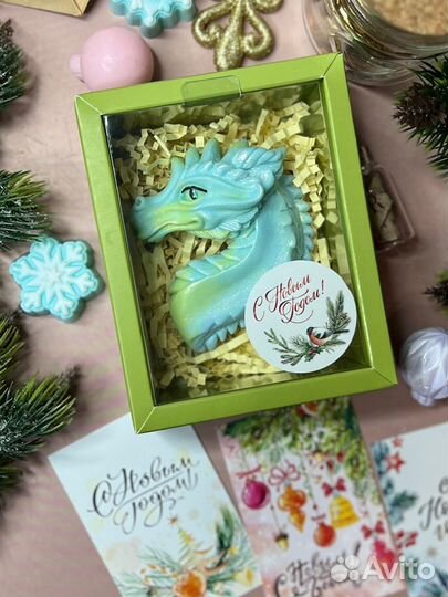 Мыло ручной работы. Дракон. Новый год