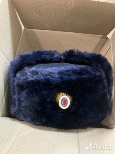 Шапка мужская зимняя мвд