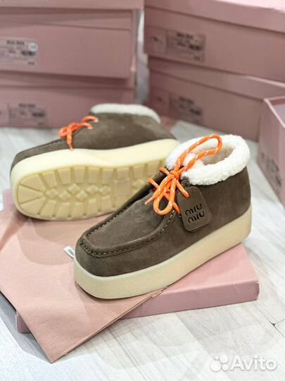 Ботинки Miu Miu