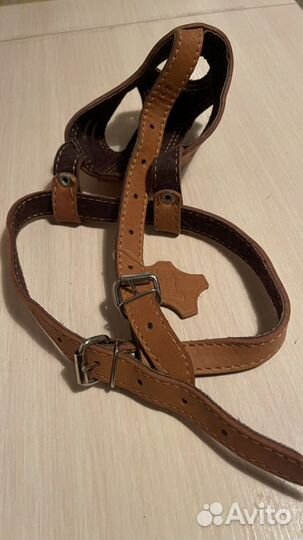 Намордник кожаный для собаки Номер 4