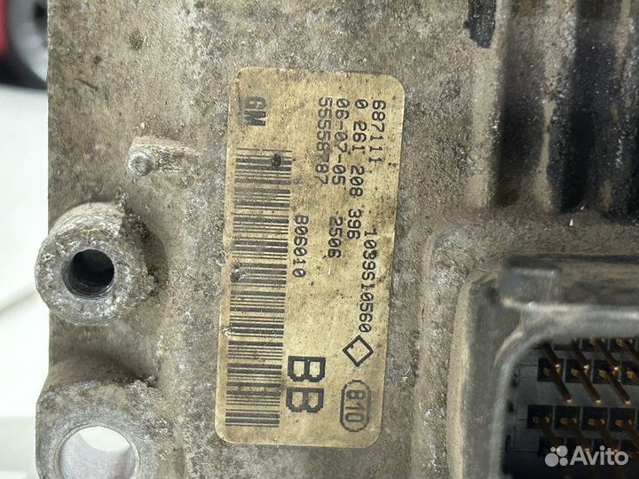 Блок управления двигателем (Opel Astra)