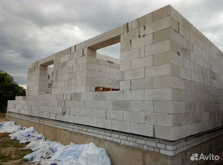 Газоблок пораблок Т образный вырез