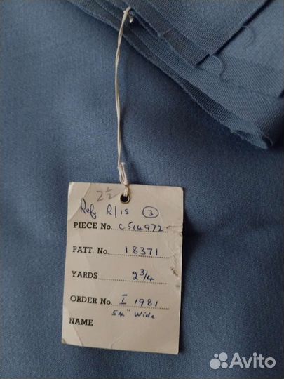 Отрез ткани полушерсть