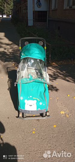 Коляска санки