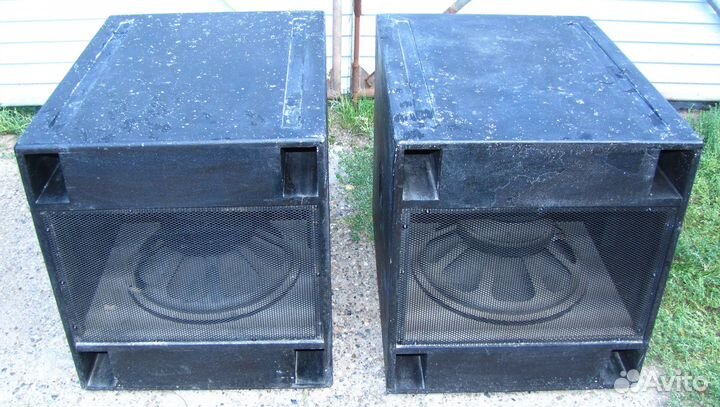 Сабвуферы MAG 1600-6400W 2шт Pro 18