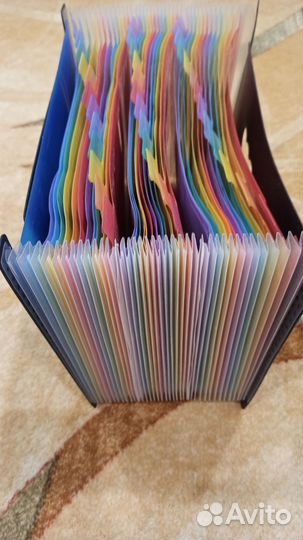 Папка органайзер для документов а4 гармошка