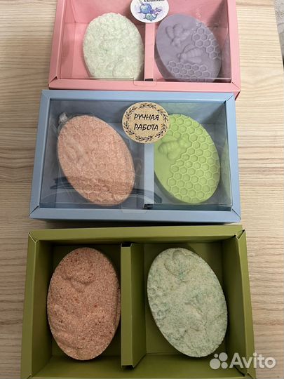 Мыло ручной работы, бомбочки для ванны