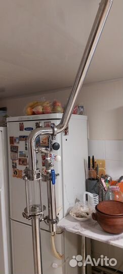 Самогонный аппарат, дистилятор, колонна