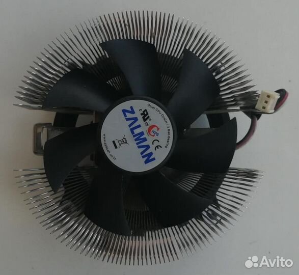 Вентилятор zalman quiet CPU cooler 2 ball bearing