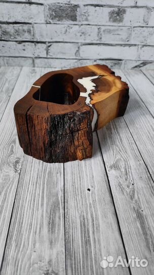 Дубовый спил для заливки свечей