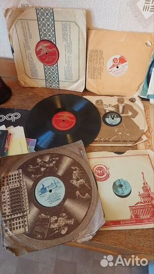 Пластинки разных лет