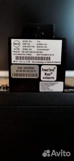 Тонкий клиент Dell Wyse Tx0