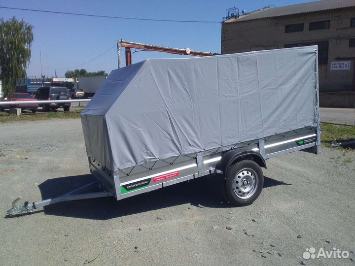 Прицеп Титан 3515-03 R16 нива (3.5*1.5*0.3м) цинк