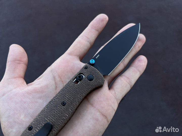 Нож benchmade bugout micarta