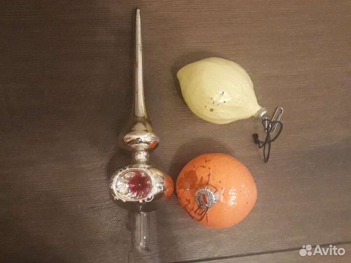 Елочные игрушки СССР