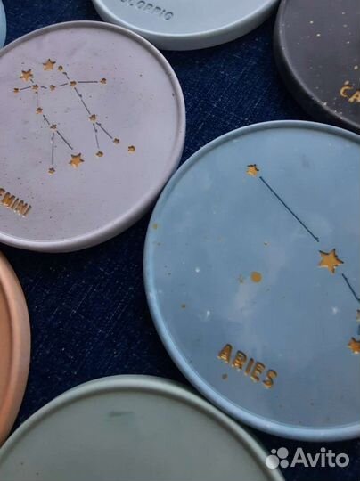 Подставка подстаканник декор из гипса