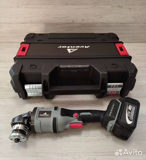 Болгарка аккумуляторная aventor 21v