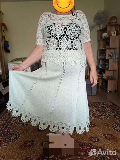 Вязаные крючком вещи на женщину