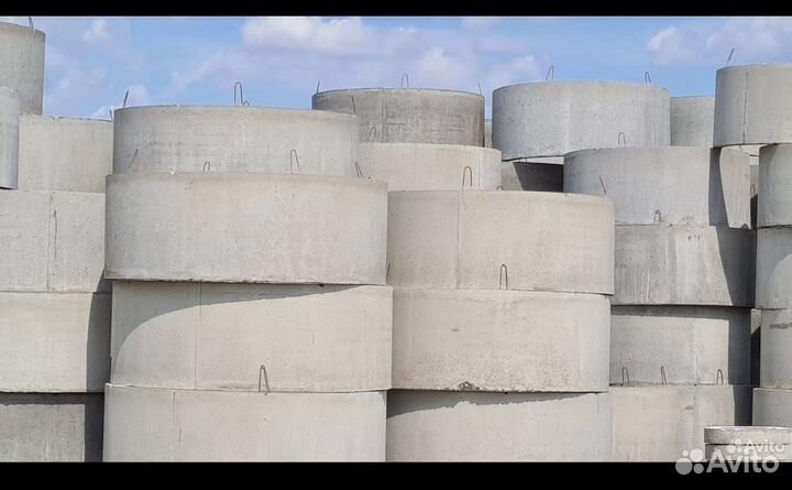 Кольца Жби для колодца, септика, выгребной ямы