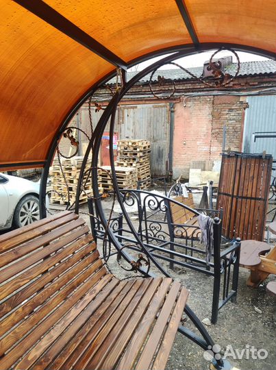 Качель парковая в любую погоду