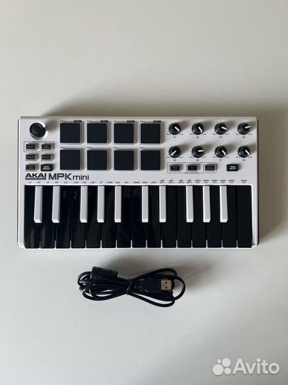 Midi-клавиатура 25 клавиш Akai MPK Mini MK2 White
