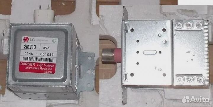 Магнетрон свч LG 700w 2M213-09B* 2.46kHz 3.95kV