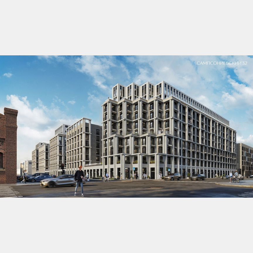 3-к. квартира, 105,7 м², 6/10 эт.