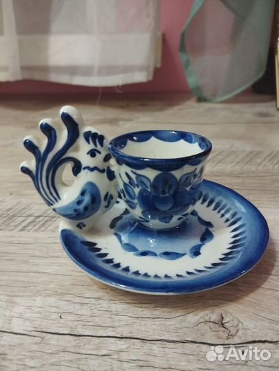 Подсвечник Гжель