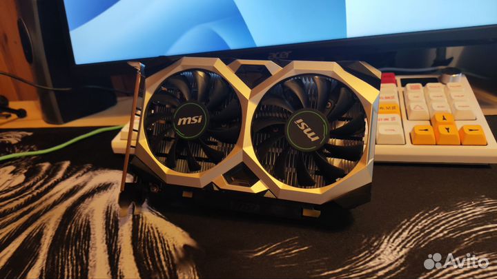 Видеокарта MSI GeForce GTX 1650 ventus XS OC