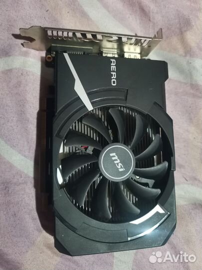 Видеокарта gtx 1050 ti 4gb msi