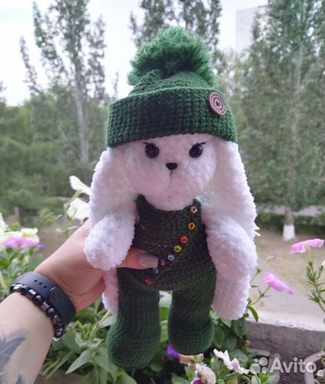 Мягкая игрушка заяц