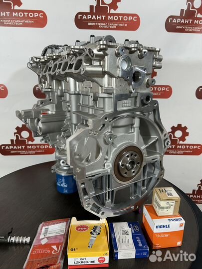 Мотор (двигатель) на Hyundai solaris Rio 1.6