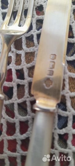 Антикварное серебро, перламутр