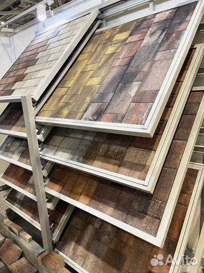 Тротуарная плитка, брусчатка, доставка от 120 м2