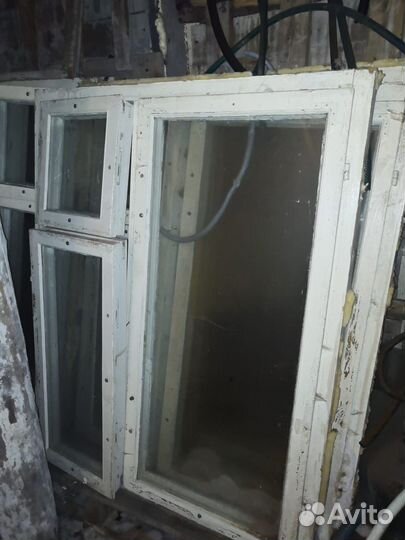 Оконный блок деревянный 150х120