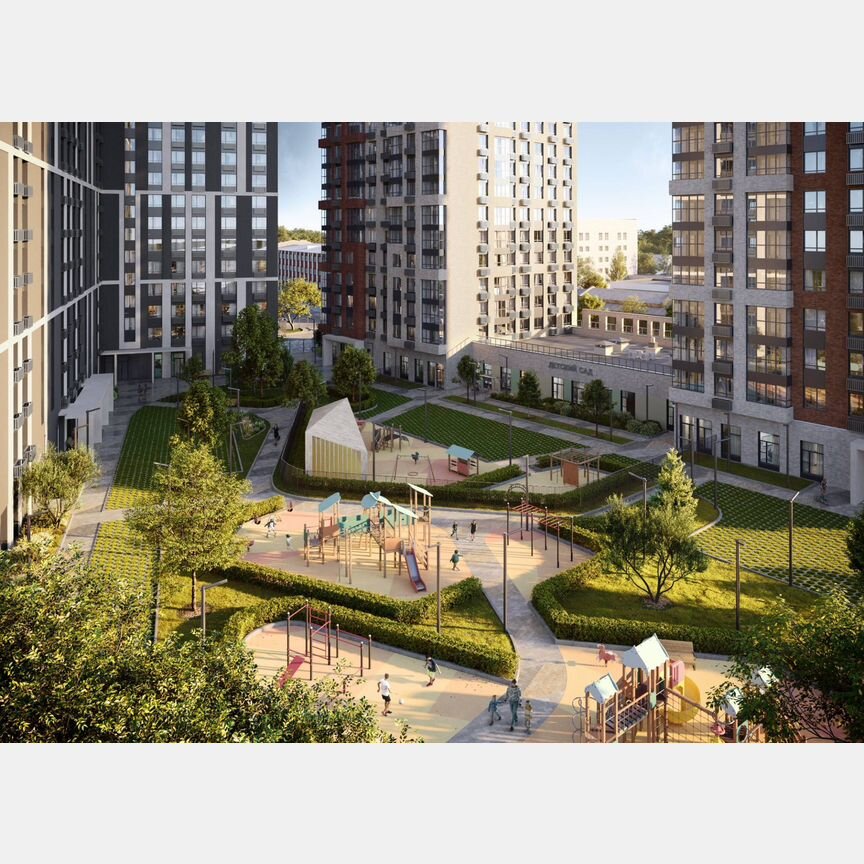 2-к. квартира, 62,2 м², 21/25 эт.