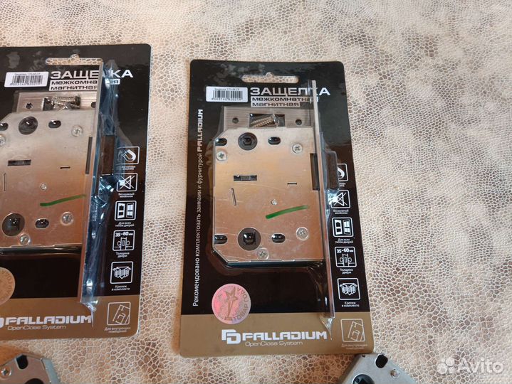 Защёлки межкомнатные магнитные Palladium