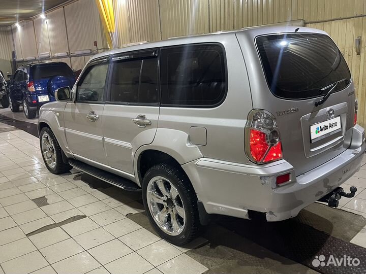 Hyundai Terracan 2.5 AT, 2003, 260 000 км