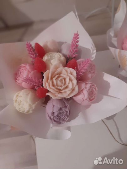 Букет из мыла