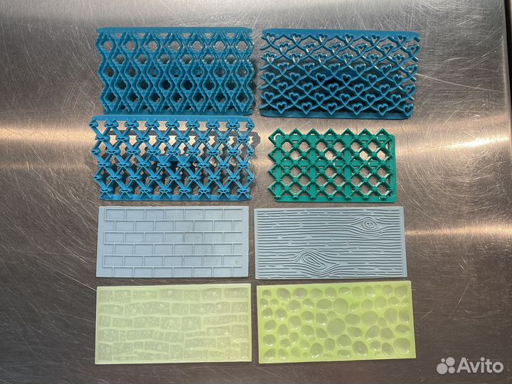 Оттиски для сахарной мастики