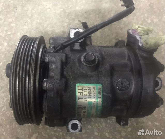 Компрессор кондиционера Opel 1,4л Z14XEP